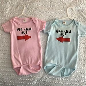 Twin Onesie - 6-12 months